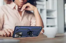 Панель BeCover Military для Xiaomi Mi 11 Lite / Mi 11 Lite 5G / 11 Lite 5G NE Blue (706643) - мініатюра 5