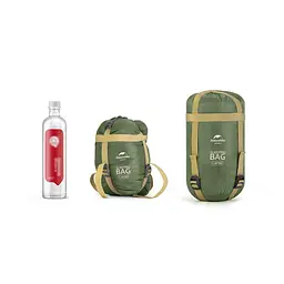 Спальник Naturehike LW180 Mini (NH21MSD04) +15°C - правий - 205см - темно-зелений - мініатюра 4