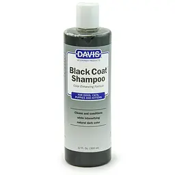 Шампунь Davis Black Coat Shampoo Девіс Блек коут для чорної шерсті собак і котів (концентрат) 355 мл (BCS12)