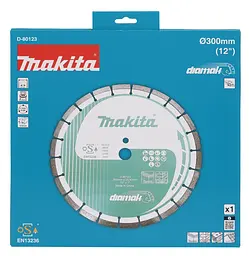 Диск алмазний по бетону 300 х 25.4 мм Makita Diamak D-80123 - мініатюра 3