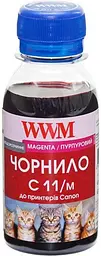 Чорнило WWM для Canon CL-511С/CL-513С/CLI-521M 100г Magenta водорозчинне (C11/M-2) - мініатюра 1