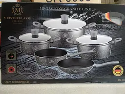 Набір посуду Meisterklasse Granite Touch Line MK-1016 10 предметів - мініатюра 5