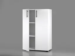 Шафа для документів середня ОП-612 Orange-Line 700х347х1103 Білий - мініатюра 2