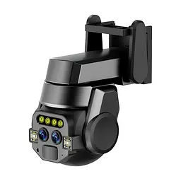 IP PTZ-відеокамера з WiFi 6Mp (2*3Mp) Light Vision VLC-9606WI10ZL (CareCam Pro) f=4+8mm, ІЧ+LED-підсвічування, з мікрофоном (75-00353) - мініатюра 1
