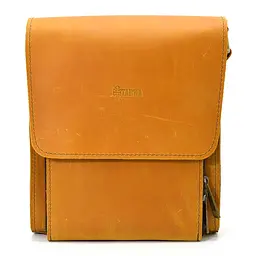 Чоловіча шкіряна сумка через плече TARWA 26×22×6 см sum0025912 - мініатюра 1