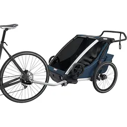 Дитяча коляска Thule Chariot Cross Double (Majolica Blue) (TH 10202023) - мініатюра 3