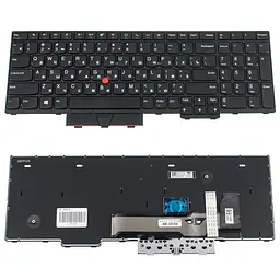 Клавіатура для ноутбука LENOVO (ThinkPad L15) rus, black