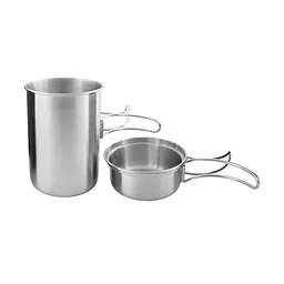 Набір кухлів Tatonka Handle Mug 850 Set Сріблястий - мініатюра 4