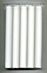 Столові свічки Bolsius 180х22, 5 шт. білі (234562) - мініатюра 3