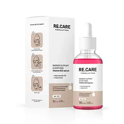 Сироватка з вітаміном В12 для заспокоєння шкіри Barrier Support & Soothing Vitamin B12 Serum RE.CARE 30 мл