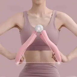 Тренажер для ніг Метелик OPP leg beauty device Рожевий AND LY-675 - мініатюра 3
