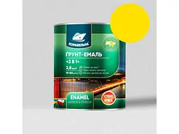 Грунт-емаль КОРАБЕЛЬНА Жовтий 2.8кг 3 в 1
