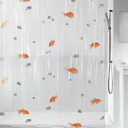 Шторка для ванної прозора вінілова GOLDFISH (10.00097)