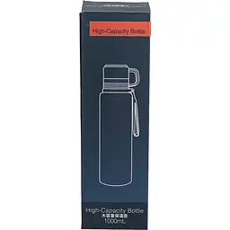Термос High Bottle 1 л із заварником та фліп кришкою, оливковий Yiwu HP-14-28GR - мініатюра 6