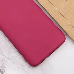 Чохол TPU GETMAN Liquid Silk Full Camera для Xiaomi Redmi Note 9 / Redmi 10X Бордовий / Marsala - мініатюра 3