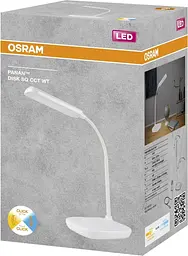 Настільна лампа OSRAM Panan DISK SQ 12W 3000К 4000К 6500К з димером Білий (4099854475177) - мініатюра 2