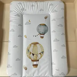 Пеленальний матрац 50 х 70 см Ceba Baby Бежево-сірий