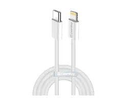 Кабель ColorWay USB Type-C to Lightning 27W 1m (CW-CBPDCL061-GR)