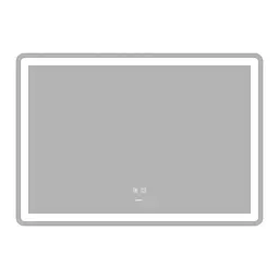 Дзеркало Zerix Mirra MR05-100x70 з LED Touch, Anti-fog, димером, регулятором яскравості ZX6060