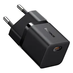 Адаптер мережевий Baseus GaN5 Fast Charger (mini) |1Type-C, 25W/3A, PD/QC| - мініатюра 2