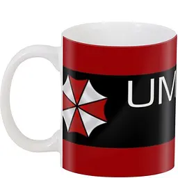 Кухоль GeekLand Обитель зла Resident Evil Umbrella Corporation RE.02.21 330 мл білий - мініатюра 3