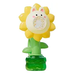Мильні бульбашки Flower Bubble Machine BJC-5ABunny-Yellow зі світлом