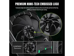 Корпусний вентилятор Gamemax Tornado T12 ARGB Black - мініатюра 5