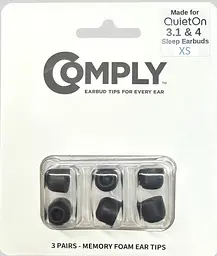 Сменные амбушюры 3 пары в комплекте для берушей QuietOn 3/QuietOn 4 Размер XS (1219-02)