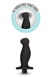 Стимулятор простати Anal Adventures Platinum Vibrating 2, 10.7 см чорний - мініатюра 2