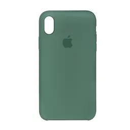 Силиконовый противоударный чехол-накладка для Apple iPhone XR, панель с защитой всего корпуса, софт-тач, pine green, ArmorStandart (ARM56938)
