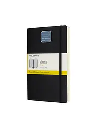 Записник Moleskine Classic Expanded середній, Клітинка Чорний М'який (QP617EXP)