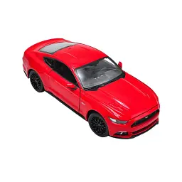 Металева інерційна автомодель Welly Ford Mustang GT 2015 1:24, відкриваються двері (В асортименті)