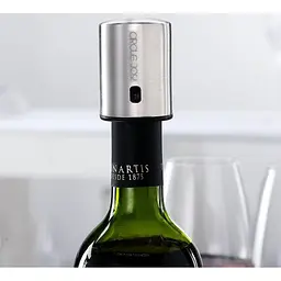 Пробка стоппер винна Wine Bottle Stopper CJ-JS01 - мініатюра 5