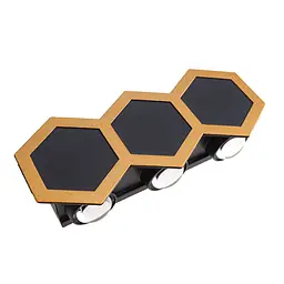 Підсвітка Brille фасадна LED 6W WW IP54 BK/G (AL-621/6) - мініатюра 7