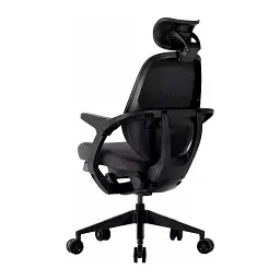 Офісне крісло GT Racer B-6333 Dark Gray/Black (B-6333 Fabric Dark Gray/Black) - мініатюра 5