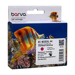 Картридж Barva HP 933XL (CN055AE/CN059AE) 920 c, Magenta (IC-933XL-M)
