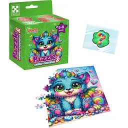 Пазли з сюрпризом Vladi Toys Бірюзовий дракончик (VT8030-04) - мініатюра 2