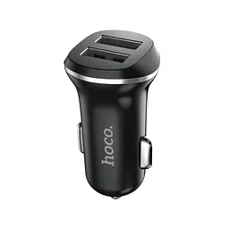 АЗП Hoco Z1 double ported Car Charger 2USB 2.1 A Black