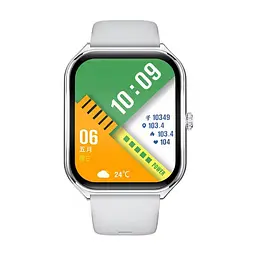 Смарт-годинник Lemfo FitCloudPro MT61 AMOLED Silver (FCP000MT61S) - мініатюра 4