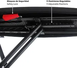 Дошка для прасування Rolser K-Surf Black Tube Negro (K07002-1023) - мініатюра 4