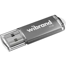 USB флеш накопичувач Wibrand 8GB Cougar Silver USB 2.0 (WI2.0/CU8P1S)