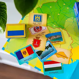 Навчальна Ранок пізнавальна гра. Моя країна - Україна - мініатюра 9