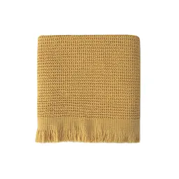 Рушник Lotus Home - Rius mustard гірчичний 90x170 - мініатюра 2