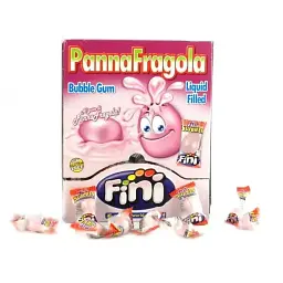 Блок жуйок Fini Fini Panna Fragola 200 шт - мініатюра 2