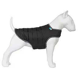 Куртка-накидка для собак AiryVest, L, чорна - мініатюра 2