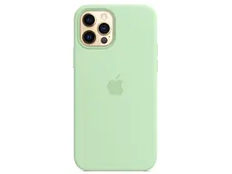 Чехол Apple Silicone Case for iPhone 12 Pro Max HQ Pistachio - миниатюра 2