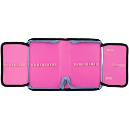 Пенал твердий 1 Вересня HP-04 Pink and Blue, 13х21х4 см, блакитний із бузковим (533456) - мініатюра 4