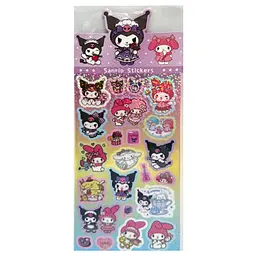 Декоративні наклейки "Sanrio Stickers" Bambi SZ240906-2 з блискітками
