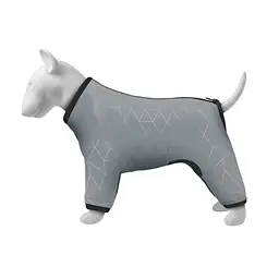Вітровка для собак Waudog Clothes, світловідбивна, M45
