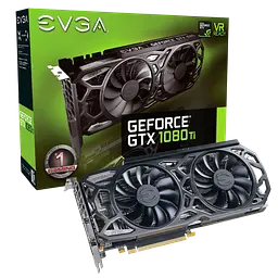 Відеокарта GeForce GTX 1080 Ti 11GB EVGA SC Gaming Black Edition (11G-P4-6393-KR) Б/В